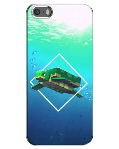 Чехол для iPhone 5 / 5s / SE с картинкой «Черепаха Minecraft» Чехол для iPhone 5 / 5s / SE с картинкой «Черепаха Minecraft»