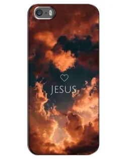 Чехол для iPhone 5 / 5s / SE с картинкой «Сияние Имени Jesus» Чехол для iPhone 5 / 5s / SE с картинкой «Сияние Имени Jesus»