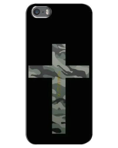Чехол для iPhone 5 / 5s / SE с картинкой «Милитари Крест»