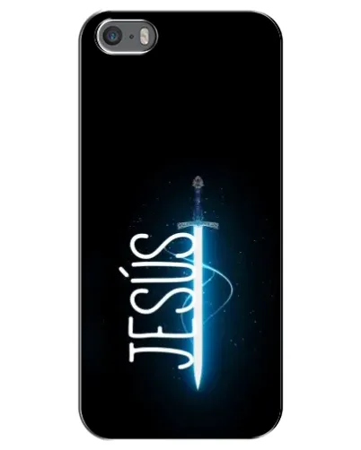 Чехол для iPhone 5 / 5s / SE с картинкой «Меч Духа Jesus»