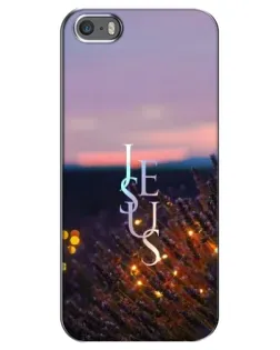 Чехол для iPhone 5 / 5s / SE с картинкой «Свет Божий ночью»
