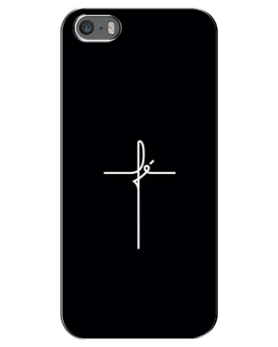 Чехол для iPhone 5 / 5s / SE с картинкой «Тонкий крест» Чехол для iPhone 5 / 5s / SE с картинкой «Тонкий крест»