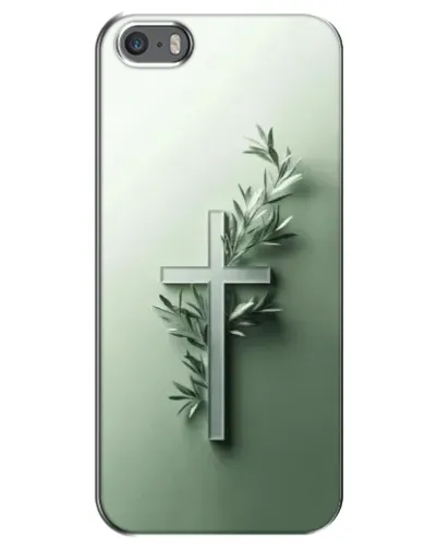 Чехол для iPhone 5 / 5s / SE с картинкой «Оливковая ветвь» Чехол для iPhone 5 / 5s / SE с картинкой «Оливковая ветвь»