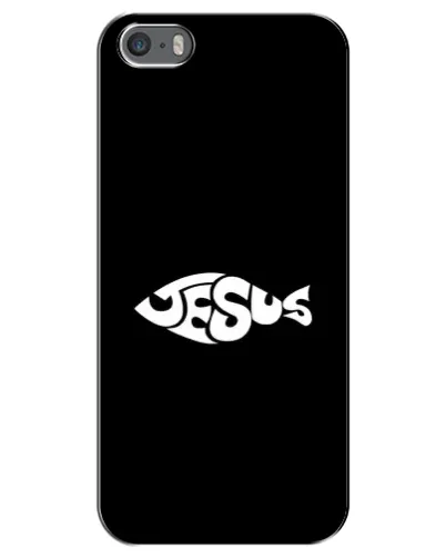 Чехол для iPhone 5 / 5s / SE с картинкой «Рыба Jesus» Чехол для iPhone 5 / 5s / SE с картинкой «Рыба Jesus»