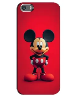 Чехол для iPhone 5 / 5s / SE с картинкой «Mickey в полный рост»