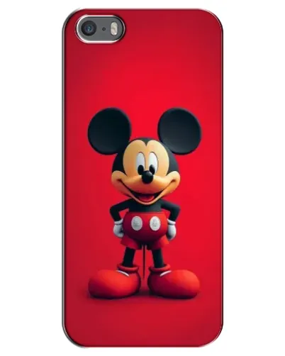 Чехол для iPhone 5 / 5s / SE с картинкой «Mickey в полный рост»