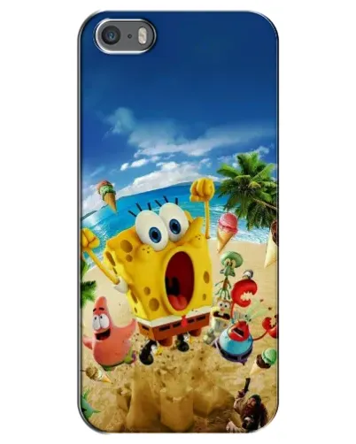 Чехол для iPhone 5 / 5s / SE с картинкой «Развлечения на пляже»