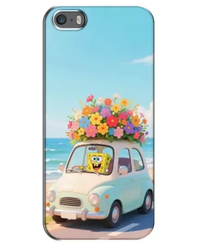 Чехол для iPhone 5 / 5s / SE с картинкой «Автомобильное путешествие»