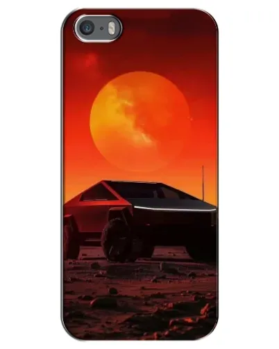Чехол для iPhone 5 / 5s / SE с картинкой «Cybertruck на Марсе» Чехол для iPhone 5 / 5s / SE с картинкой «Cybertruck на Марсе»