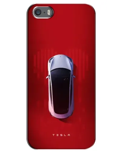 Чехол для iPhone 5 / 5s / SE с картинкой «Tesla Top View» Чехол для iPhone 5 / 5s / SE с картинкой «Tesla Top View»