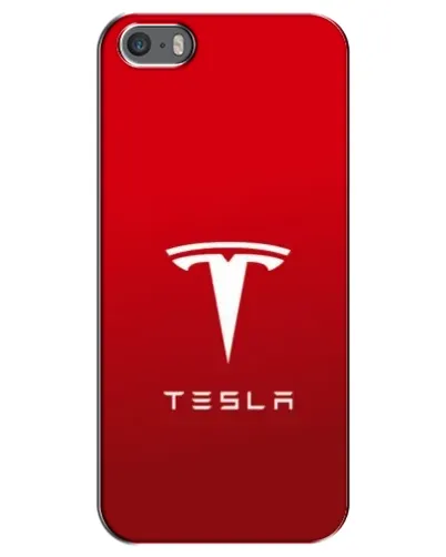 Чехол для iPhone 5 / 5s / SE с картинкой «Tesla Red Classic» Чехол для iPhone 5 / 5s / SE с картинкой «Tesla Red Classic»
