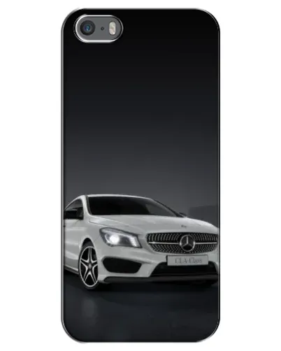 Чехол для iPhone 5 / 5s / SE с картинкой «Mercedes AMG GT Silver»