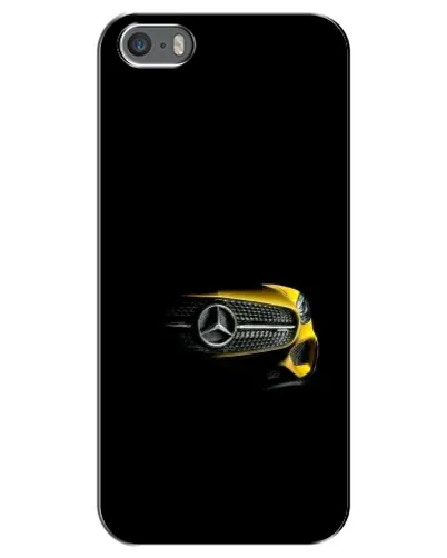 Чехол для iPhone 5 / 5s / SE с картинкой «Mercedes — ретро стиль»