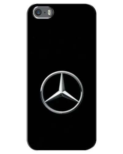 Чехол для iPhone 5 / 5s / SE с картинкой «Mercedes классический лого»