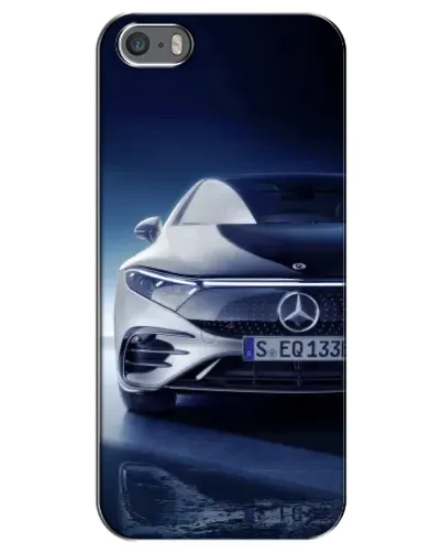 Чехол для iPhone 5 / 5s / SE с картинкой «Mercedes EQ — будущее»