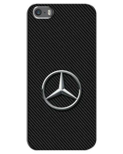 Чехол для iPhone 5 / 5s / SE с картинкой «Карбоновый Mercedes стиль» Чехол для iPhone 5 / 5s / SE с картинкой «Карбоновый Mercedes стиль»