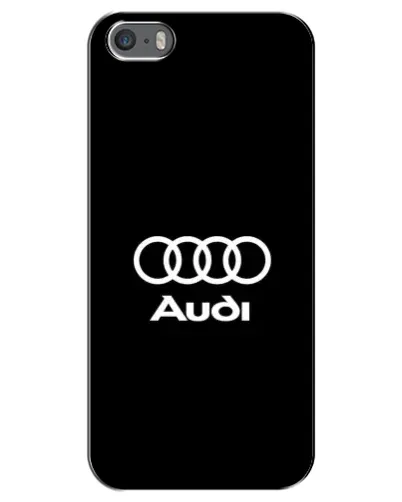 Чехол для iPhone 5 / 5s / SE с картинкой «Классическое лого Audi»