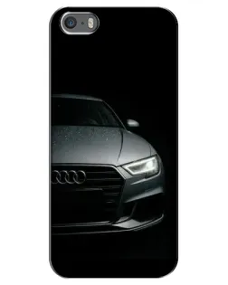 Чехол для iPhone 5 / 5s / SE с картинкой «Audi — детализация кузова»