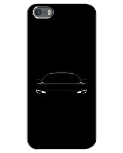 Чехол для iPhone 5 / 5s / SE с картинкой «Взгляд Audi в темноте»