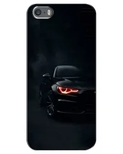 Чехол для iPhone 5 / 5s / SE с картинкой «Audi — хищный взгляд»