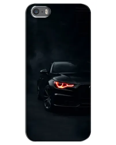 Чехол для iPhone 5 / 5s / SE с картинкой «Audi — хищный взгляд»