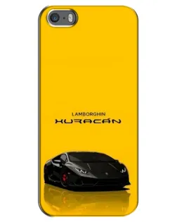 Чехол для iPhone 5 / 5s / SE с картинкой «Lamborghini Huracan черный» Чехол для iPhone 5 / 5s / SE с картинкой «Lamborghini Huracan черный»