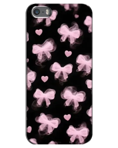 Чехол для iPhone 5 / 5s / SE с картинкой «Геометрия банта»