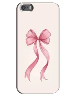 Чехол для iPhone 5 / 5s / SE с картинкой «Розовый бант» Чехол для iPhone 5 / 5s / SE с картинкой «Розовый бант»