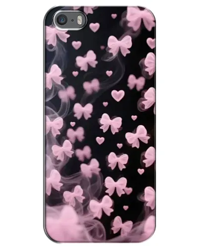 Чехол для iPhone 5 / 5s / SE с картинкой «Неоновое кружево»