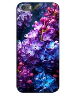 Чехол для iPhone 5 / 5s / SE с картинкой «Сиреневый цвет» Чехол для iPhone 5 / 5s / SE с картинкой «Сиреневый цвет»