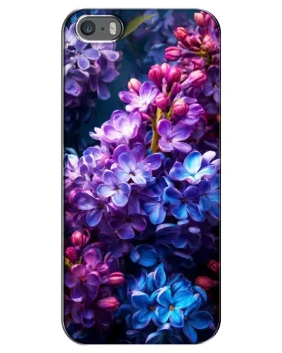 Чехол для iPhone 5 / 5s / SE с картинкой «Сиреневый цвет»