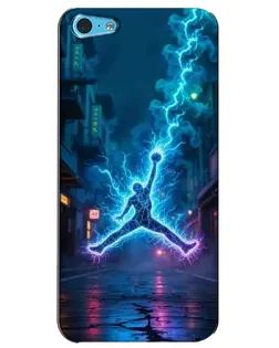 Чехол для iPhone 5c с картинкой «Jordan Gold Jumpman» Чехол для iPhone 5c с картинкой «Jordan Gold Jumpman»
