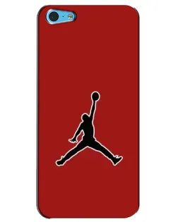 Чехол для iPhone 5c с картинкой «Jordan Red Back»