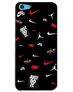 Чехол для iPhone 5c с картинкой «Nike Mix Pattern»