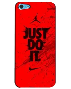 Чехол для iPhone 5c с картинкой «Nike Just Do It»