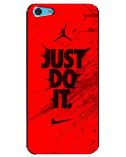 Чехол для iPhone 5c с картинкой «Nike Just Do It» Чехол для iPhone 5c с картинкой «Nike Just Do It»