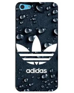 Чехол для iPhone 5c с картинкой «Adidas Trefoil Blue» Чехол для iPhone 5c с картинкой «Adidas Trefoil Blue»
