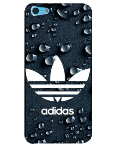 Чехол для iPhone 5c с картинкой «Adidas Trefoil Blue»