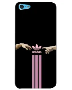 Чехол для iPhone 5c с картинкой «Adidas Hands» Чехол для iPhone 5c с картинкой «Adidas Hands»