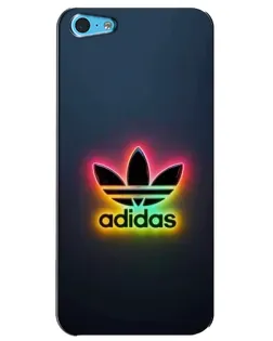 Чехол для iPhone 5c с картинкой «Неоновый Adidas» Чехол для iPhone 5c с картинкой «Неоновый Adidas»