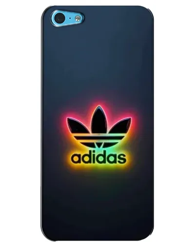 Чехол для iPhone 5c с картинкой «Неоновый Adidas»