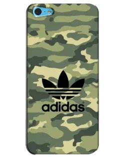Чехол для iPhone 5c с картинкой «Милитари стиль Adidas» Чехол для iPhone 5c с картинкой «Милитари стиль Adidas»