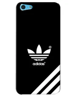 Чехол для iPhone 5c с картинкой «Adidas с диагональными полосами»