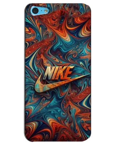 Чехол для iPhone 5c с картинкой «Nike в абстракции» Чехол для iPhone 5c с картинкой «Nike в абстракции»