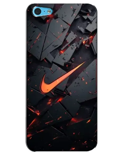 Чехол для iPhone 5c с картинкой «Nike — эффект разломов» Чехол для iPhone 5c с картинкой «Nike — эффект разломов»