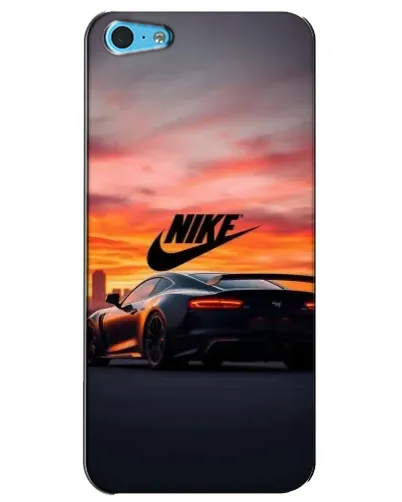 Чехол для iPhone 5c с картинкой «Nike и суперкар» Чехол для iPhone 5c с картинкой «Nike и суперкар»