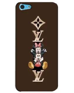 Чохол для iPhone 5c з картинкою «LV та Міккі Маус» Чохол для iPhone 5c з картинкою «LV та Міккі Маус»