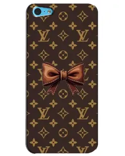 Чохол для iPhone 5c з картинкою «LV з бантом» Чохол для iPhone 5c з картинкою «LV з бантом»