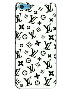 Чохол для iPhone 5c з картинкою «Монохромний хаос LV» Чохол для iPhone 5c з картинкою «Монохромний хаос LV»