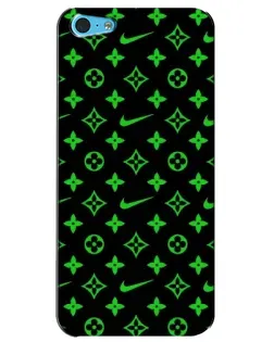 Чохол для iPhone 5c з картинкою «Неоновий принт LV» Чохол для iPhone 5c з картинкою «Неоновий принт LV»